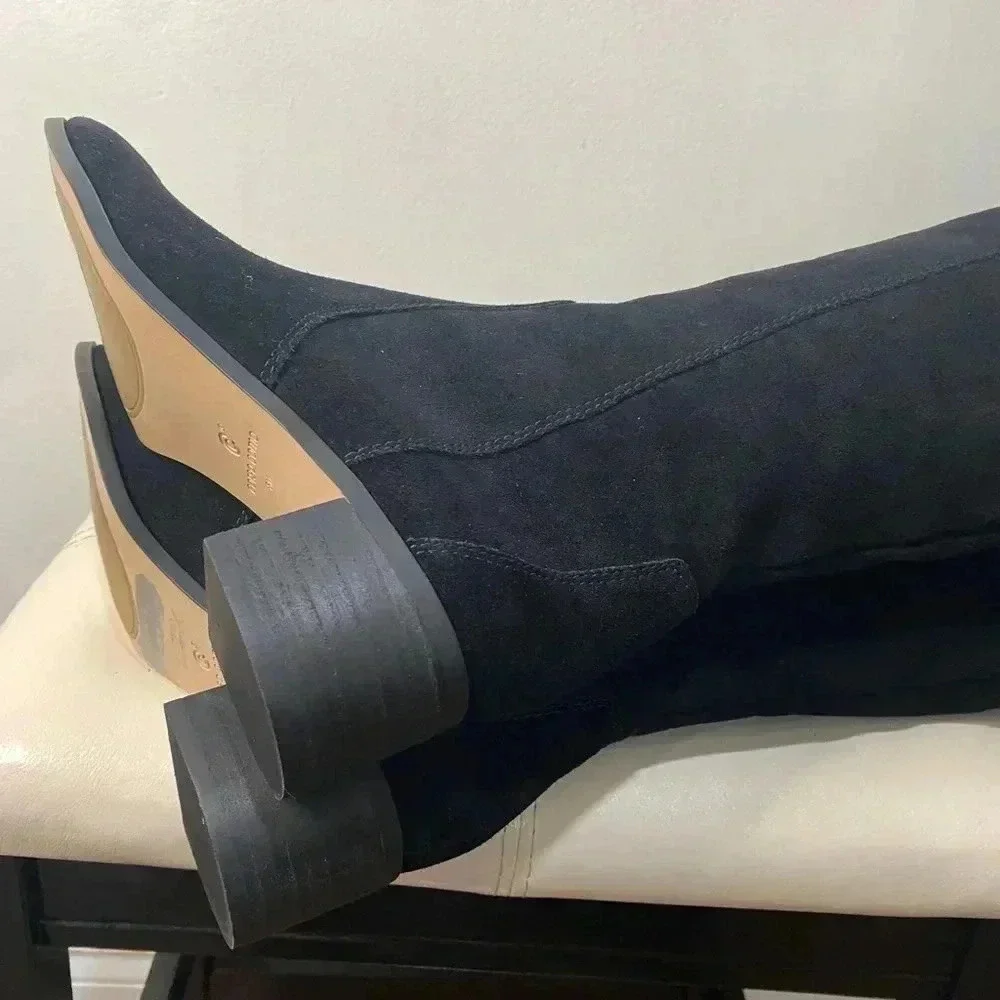 Corso Como Over The Knee Black  Boots Sz 8M